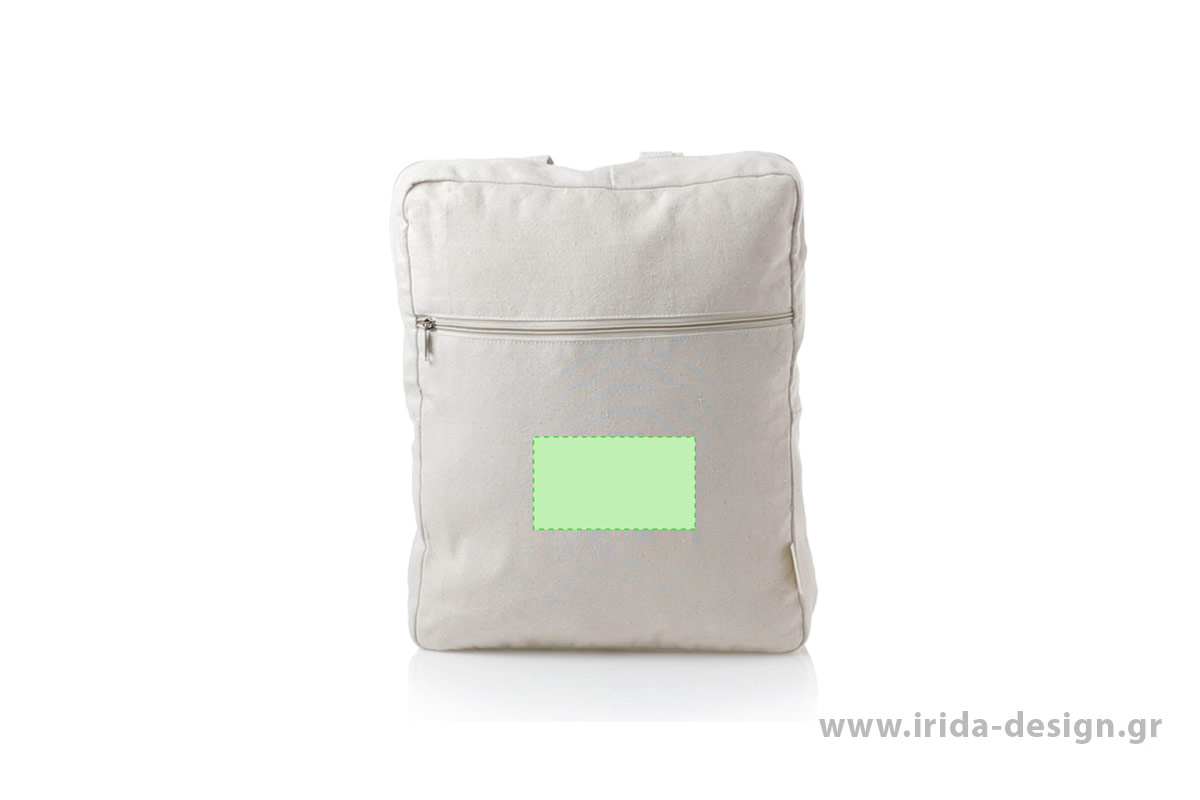 Backpack από 100% Ανακυκλωμένο Βαμβάκι σε Παστέλ Χρώματα