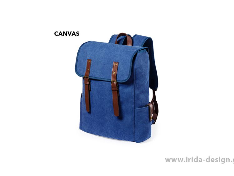 Backpack Κλασικό από Καμβά για Laptop 15" και Tablet
