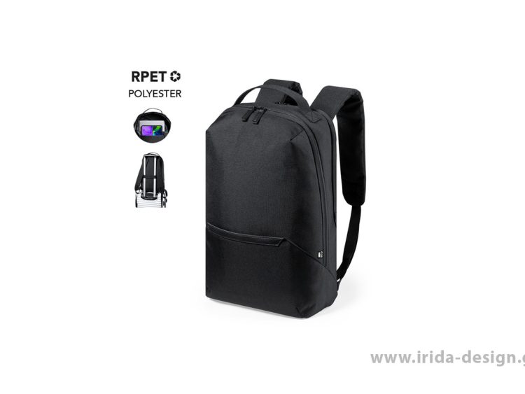Backpack Σακίδιο Πλάτης RPET για Laptop 15" και Tablet