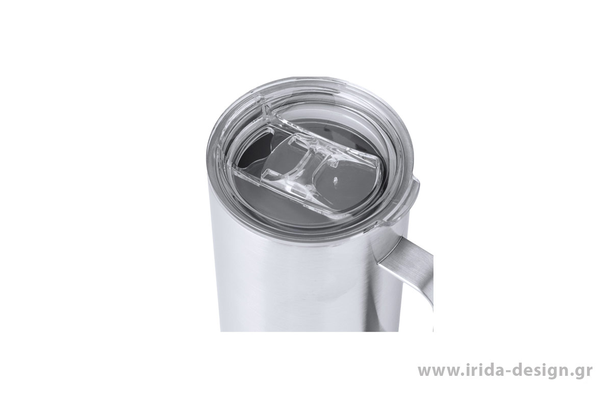 Κύπελλο Θερμός 450ml από Ανακυκλωμένο Ατσάλι με Βάση Φελλού