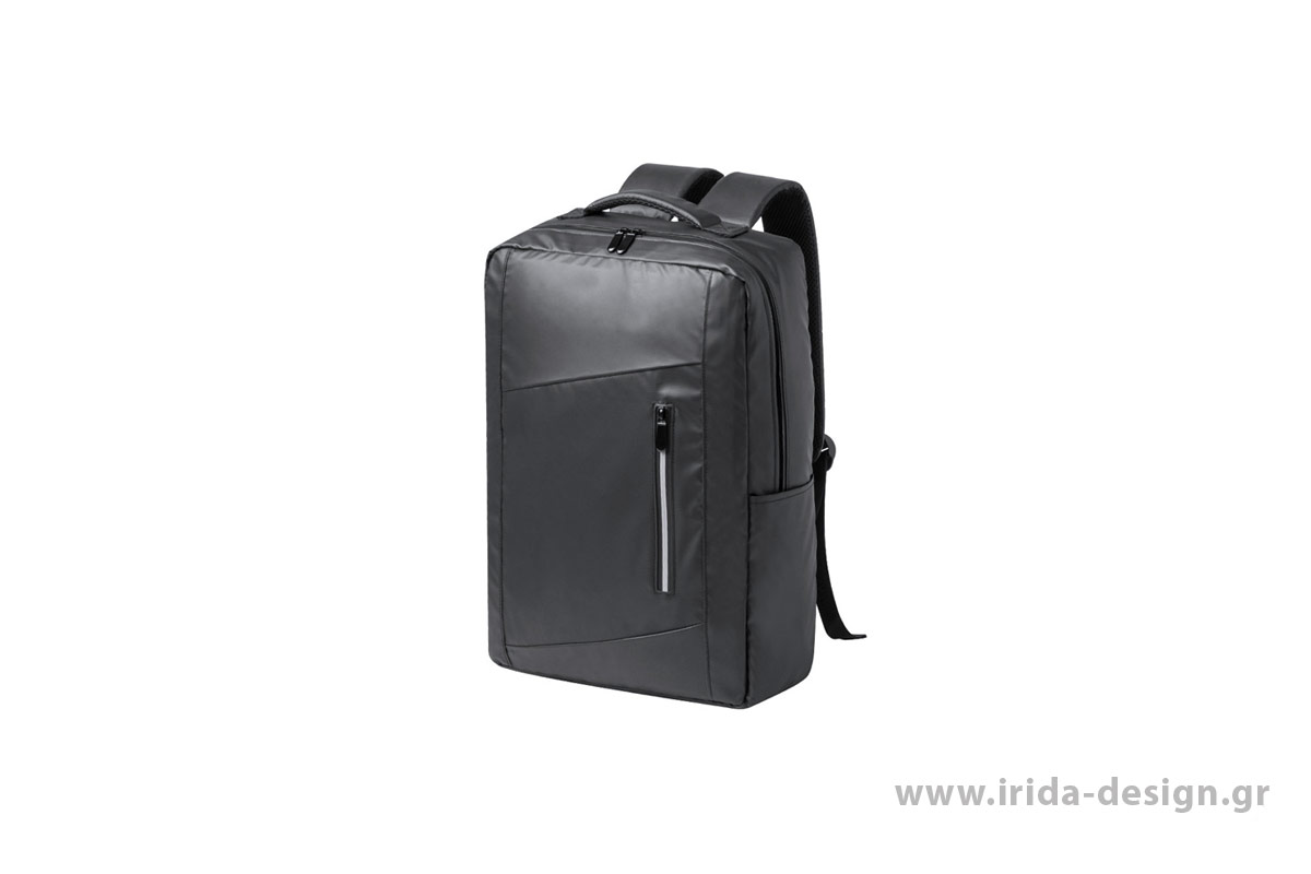 Backpack από Δερματίνη για Laptop 15" Tablet με Ανακλαστικό