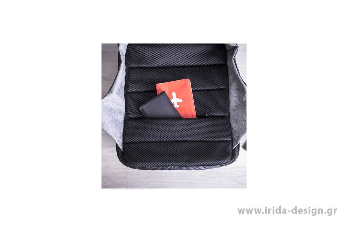 Backpack Αντικλεπτικό για Laptop 15" Tablet με Θύρα USB
