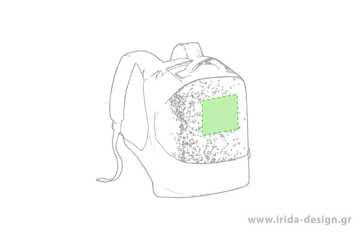 Backpack Αντικλεπτικό για Laptop 15" Tablet με Θύρα USB