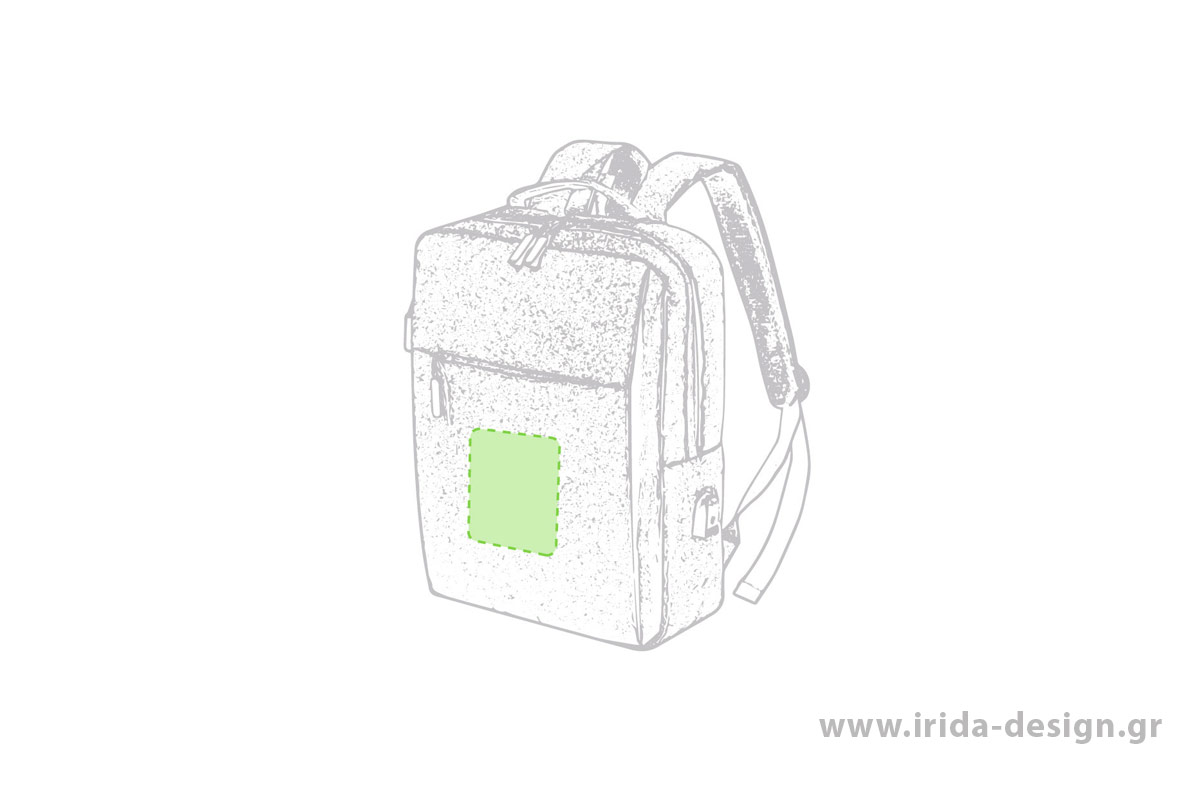 Business Backpack για Laptop 15" με Θύρα USB