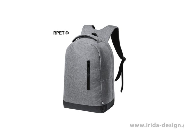 Backpack RPET Αντικλεπτικό Μελανζέ για Laptop έως 15"