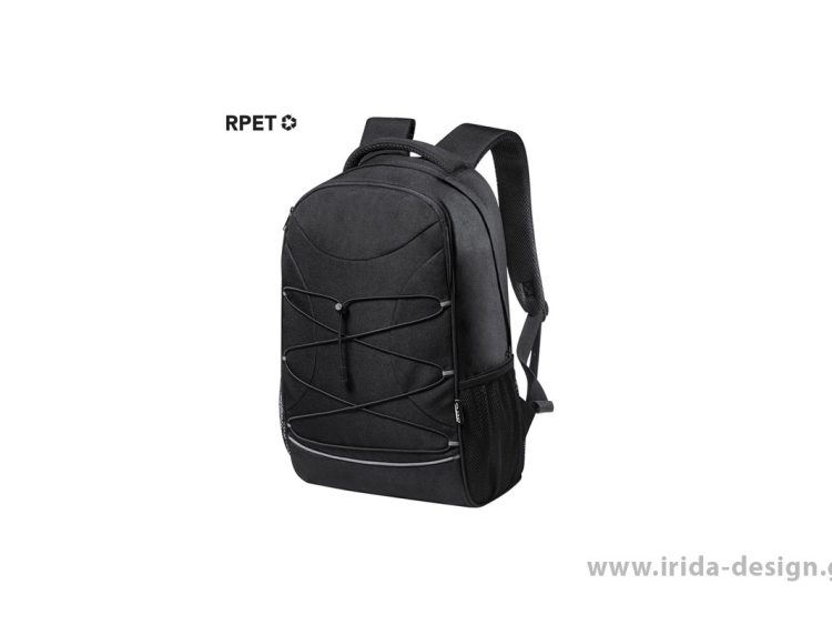 Backpack Σακίδιο Πλάτης RPET για Laptop 15" με Ανακλαστικό
