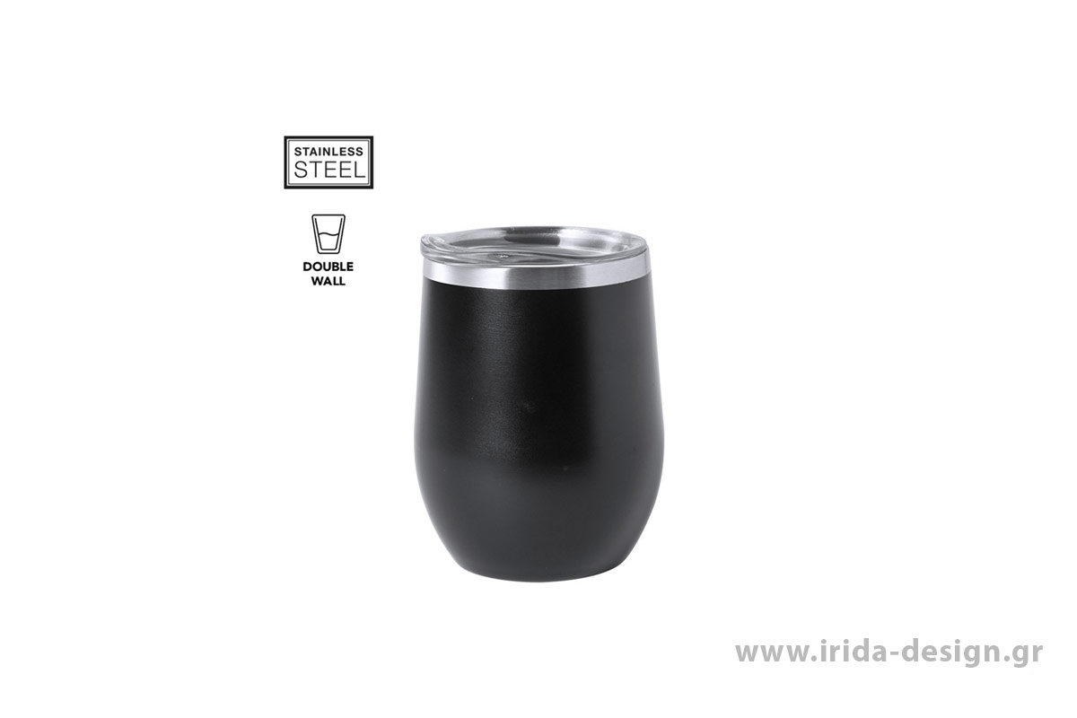 Ανοξείδωτη Κούπα Θερμός 350 ml σε Χρώματα με Καπάκι