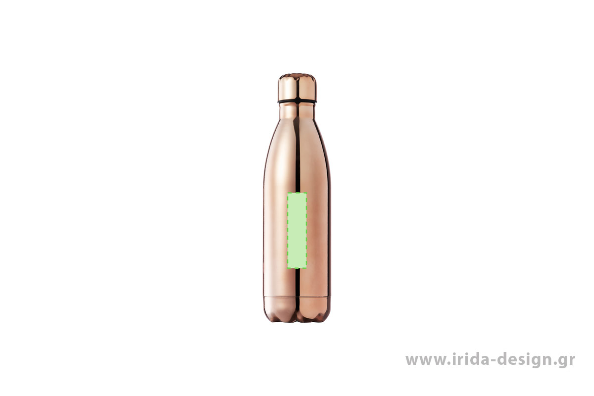 Μπουκάλι Ανοξείδωτο 790ml με Γαλβανιζέ Χάλκινη Όψη