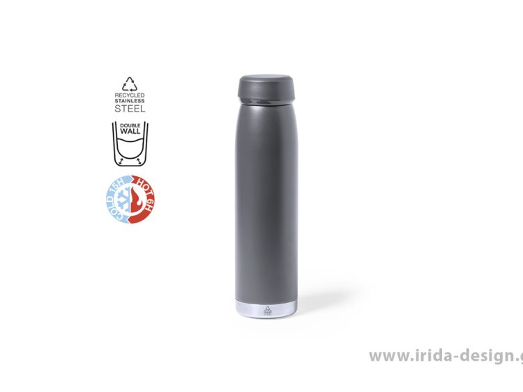 Μπουκάλι Θερμός 380ml από Ανακυκλωμένο Ατσάλι