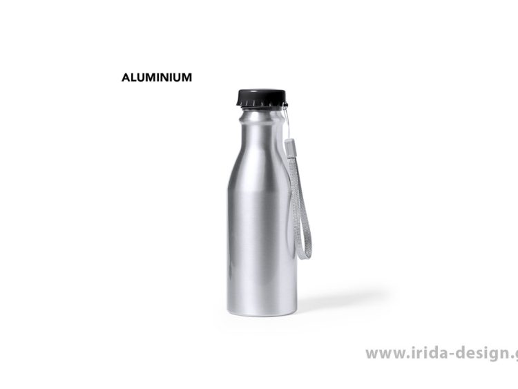 Μπουκάλι Αλουμινίου 500ml με Λουράκι στο Καπάκι