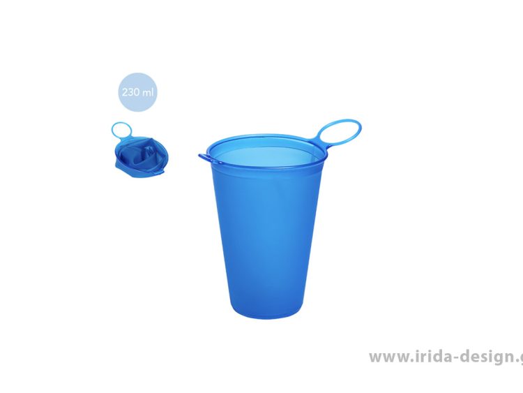 Αναδιπλούμενο Πλαστικό Ποτήρι 230ml