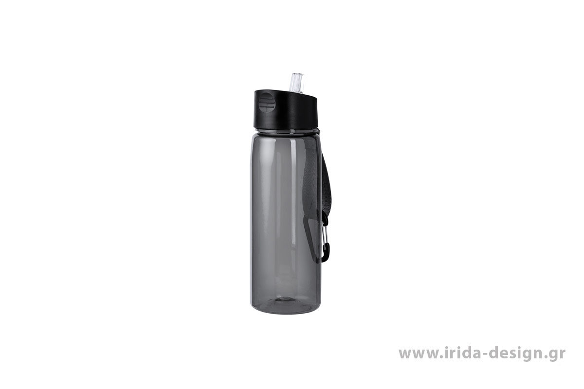 Μπουκάλι Πλαστικό RPET 800 ml με Λουρί και Καραμπίνερ