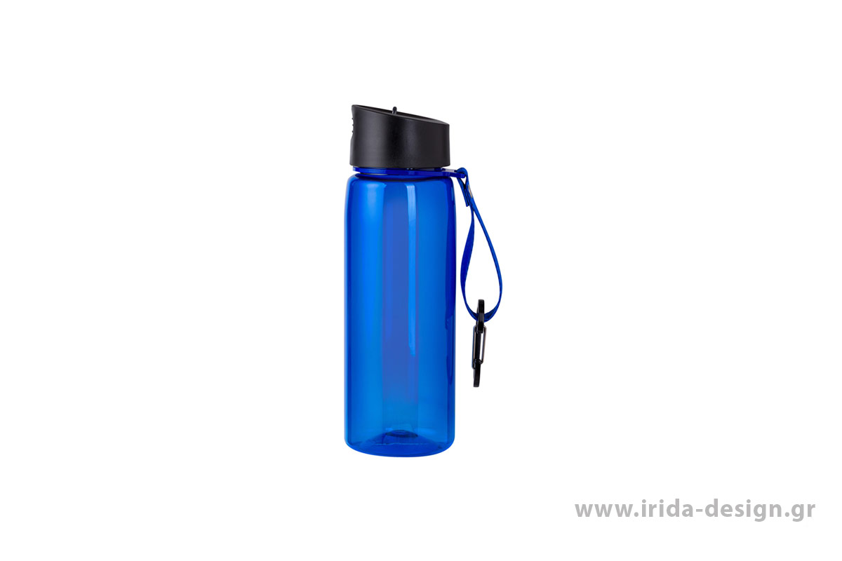 Μπουκάλι Πλαστικό RPET 800 ml με Λουρί και Καραμπίνερ