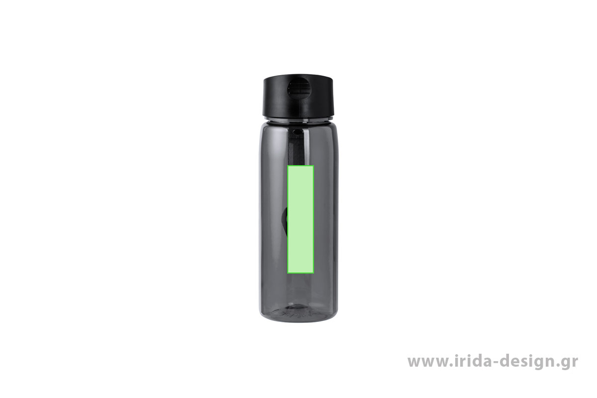 Μπουκάλι Πλαστικό RPET 800 ml με Λουρί και Καραμπίνερ