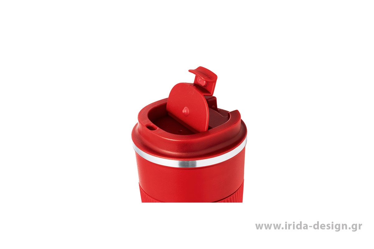 Κύπελλο Θερμός 400ml με Λαβή Σιλικόνης