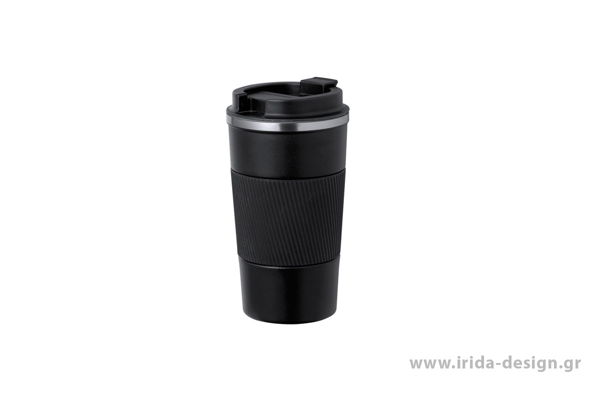 Κύπελλο Θερμός 400ml με Λαβή Σιλικόνης