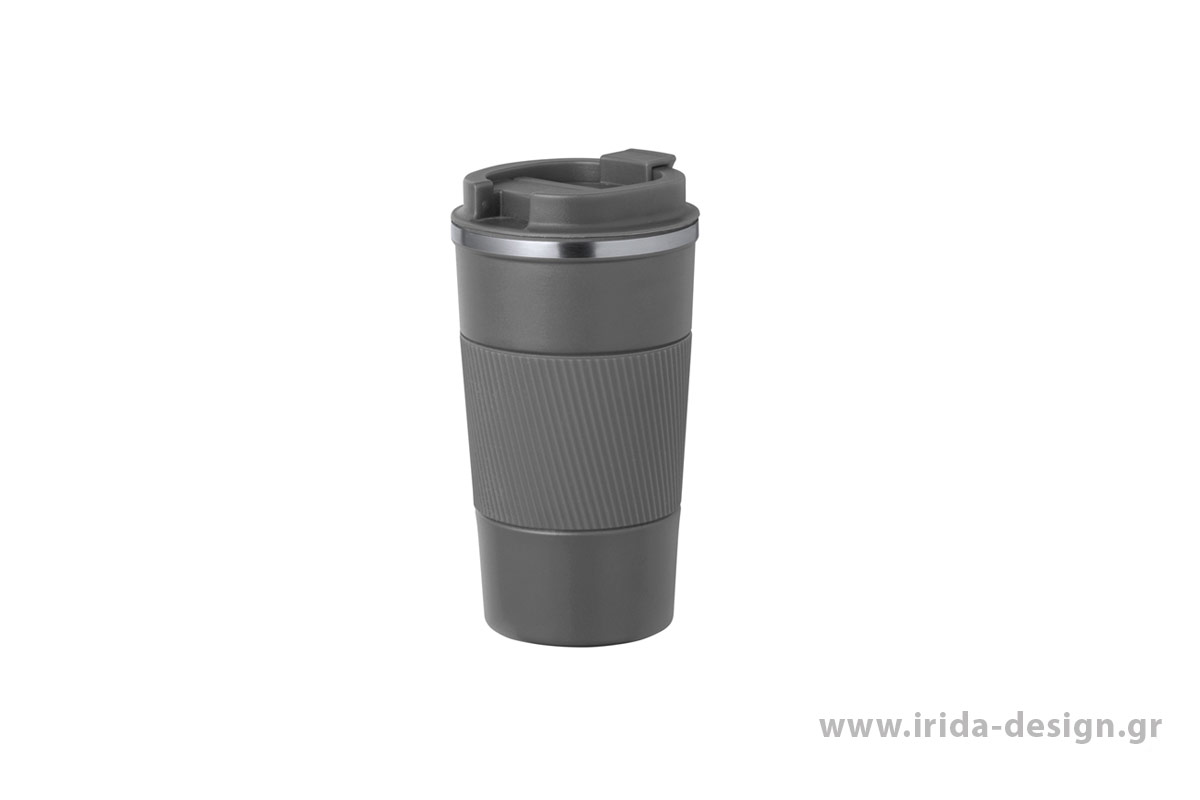 Κύπελλο Θερμός 400ml με Λαβή Σιλικόνης