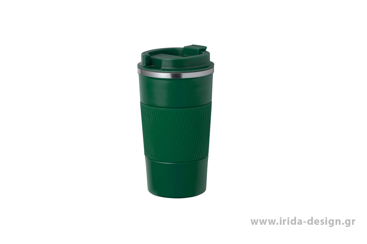 Κύπελλο Θερμός 400ml με Λαβή Σιλικόνης