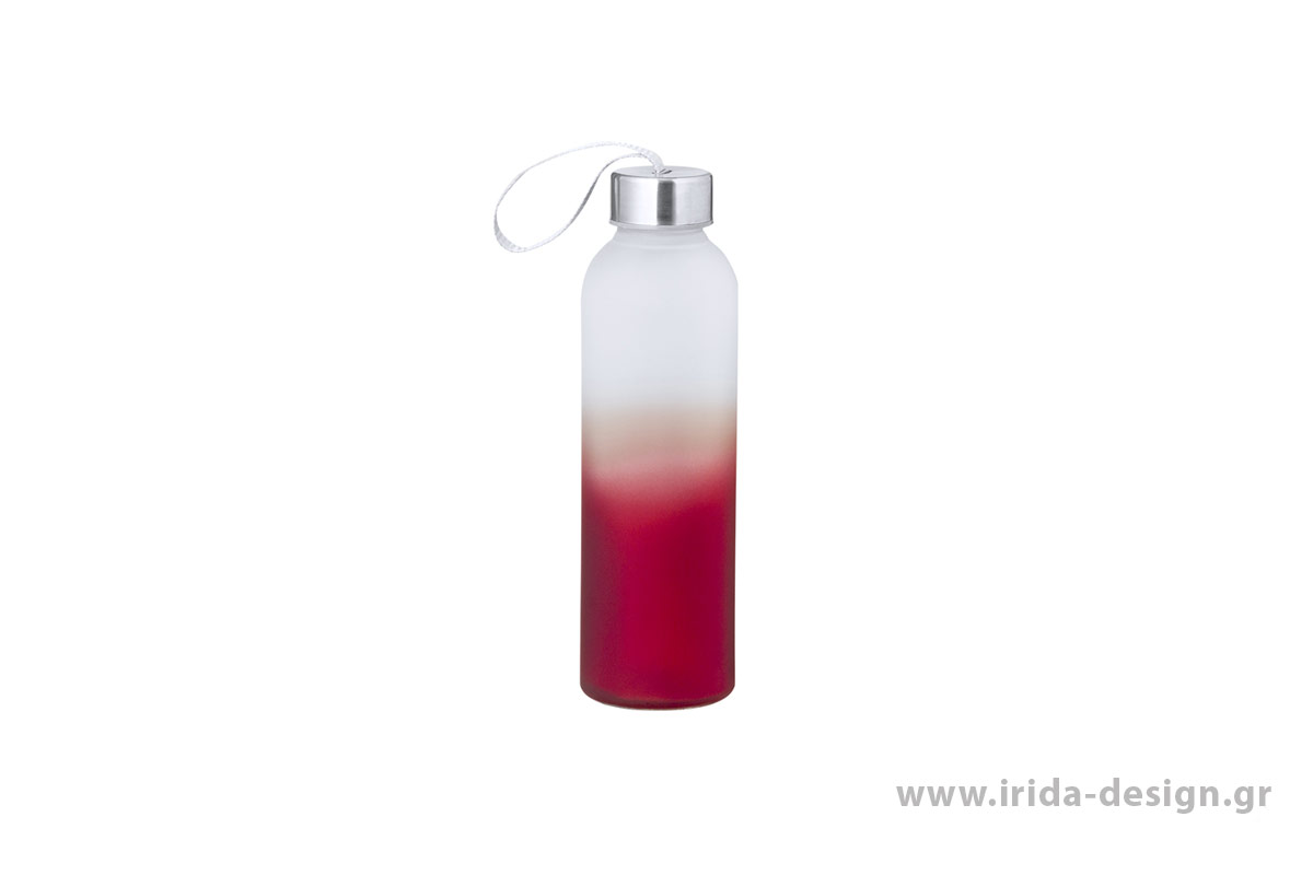 Μπουκάλι Γυάλινο 500ml Χρωματιστό Ντεγκραντέ