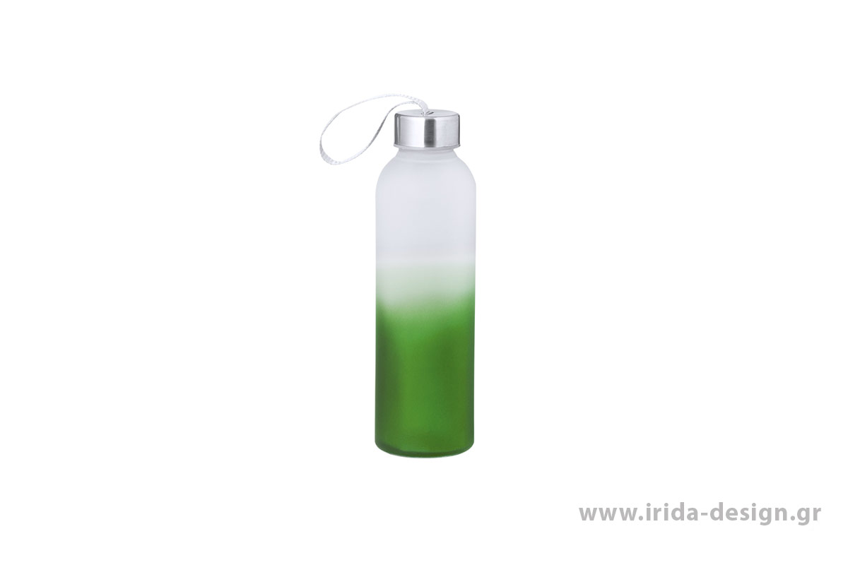 Μπουκάλι Γυάλινο 500ml Χρωματιστό Ντεγκραντέ
