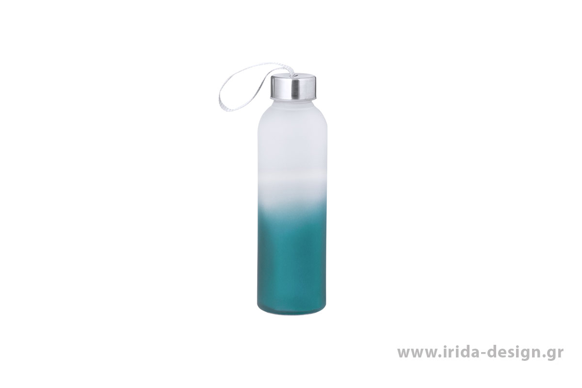 Μπουκάλι Γυάλινο 500ml Χρωματιστό Ντεγκραντέ