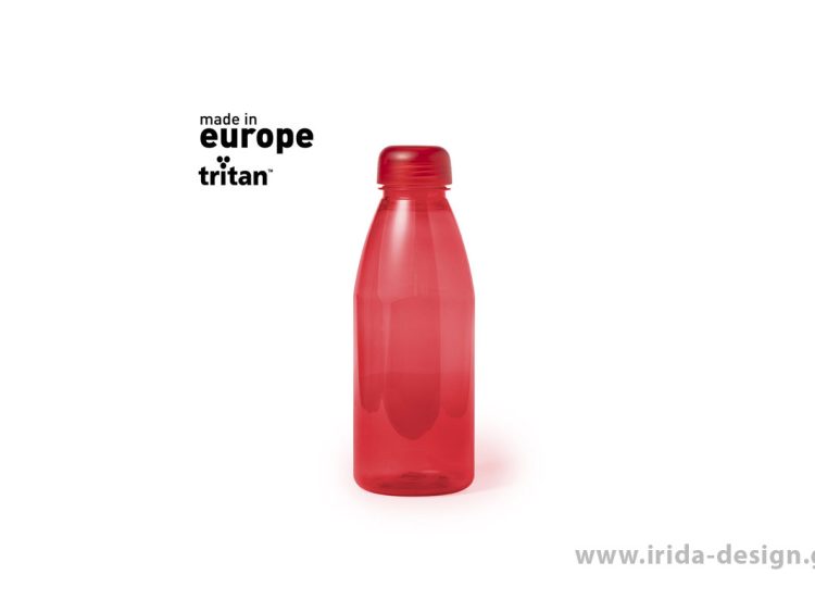 Μπουκάλι Πλαστικό Tritan 550 ml Χρωματιστό με Βιδωτό Καπάκι