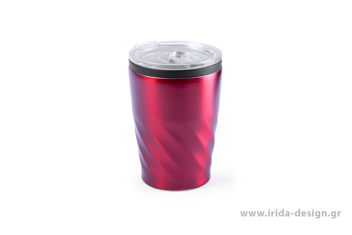 Κούπα Θερμός Ανοξείδωτη 350 ml με Καπάκι σε Χρώματα