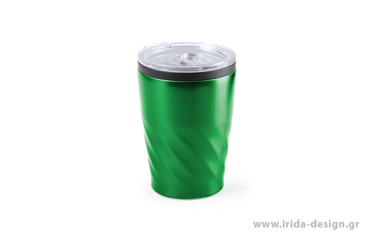 Κούπα Θερμός Ανοξείδωτη 350 ml με Καπάκι σε Χρώματα