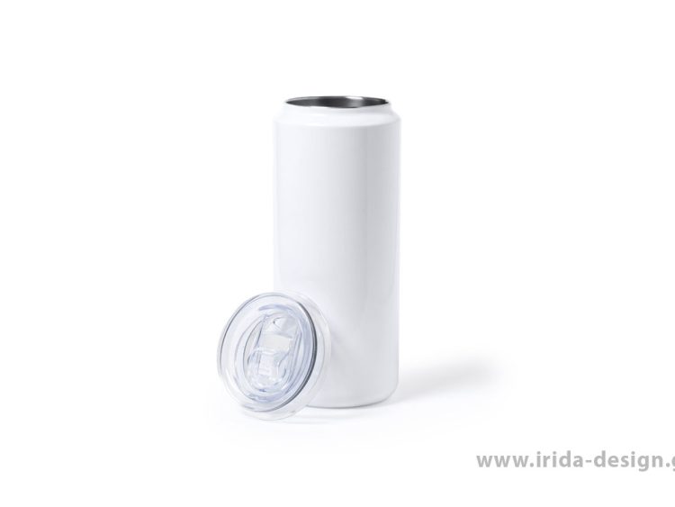 Ποτήρι Θερμός Ανοξείδωτο 650 ml με Καπάκι για Έγχρωμη Εκτύπωση