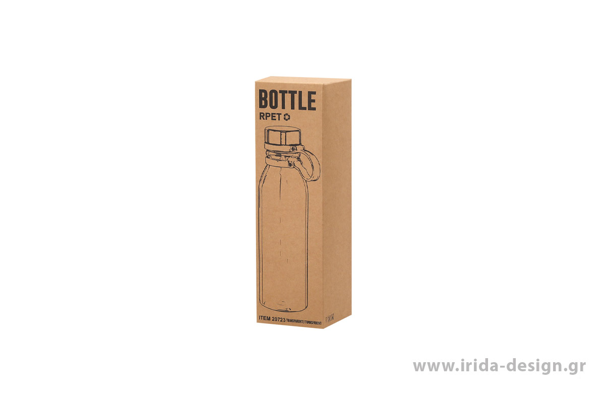 Μπουκάλι Πλαστικό RPET 830 ml Χρωματιστό