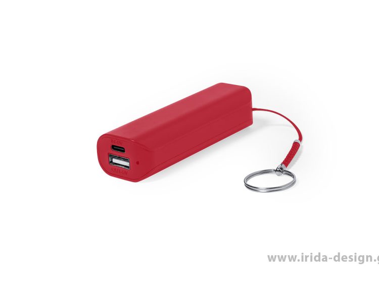 Powerbank 1200mAh Type-C/USB με Κρίκο για Μπρελόκ