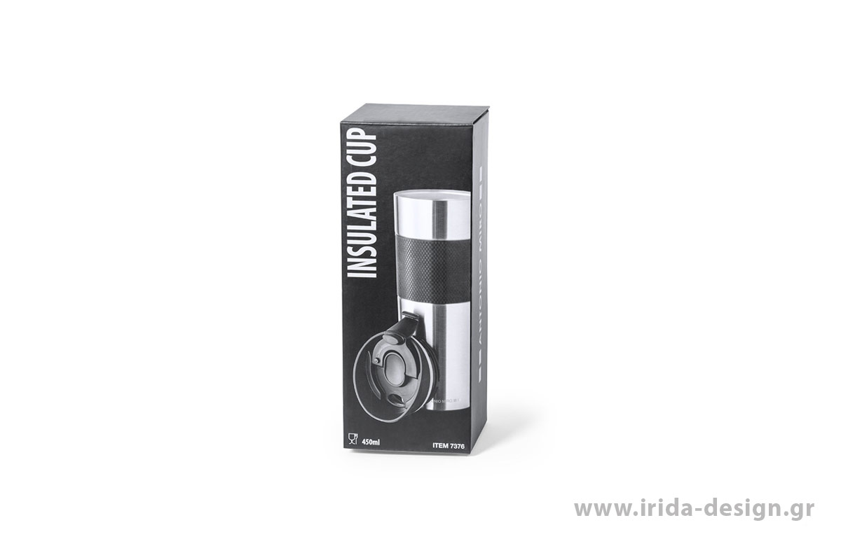 Κύπελλο Θερμός 450ml Μαύρο Ματ Antonio Miro
