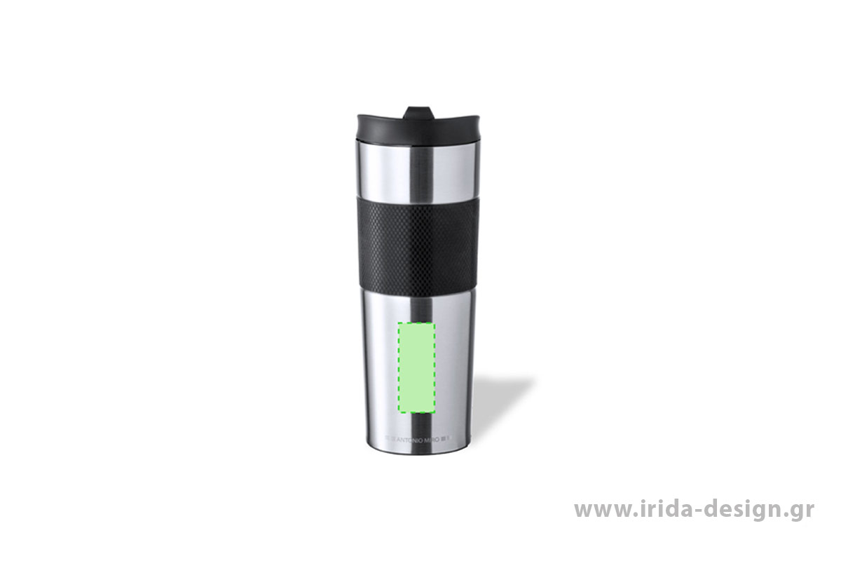 Κύπελλο Θερμός 450ml Μαύρο Ματ Antonio Miro