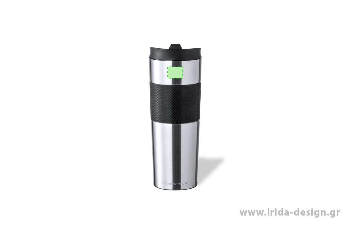 Κύπελλο Θερμός 450ml Μαύρο Ματ Antonio Miro