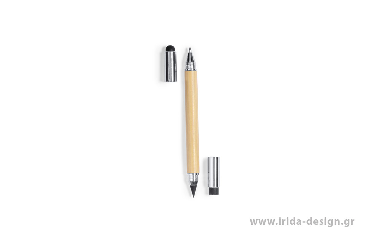 Αιώνιο Μολύβι και Στυλό Ball Pen Stylus από Μπαμπού