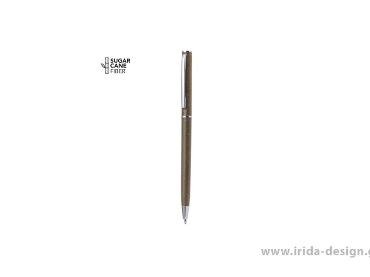Στυλό Ball Pen από Ζαχαροκάλαμο με Μπλε Μελάνι