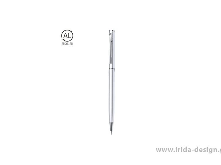 Στυλό Ball Pen από Ανακυκλωμένο Αλουμίνιο με Μπλε Μελάνι