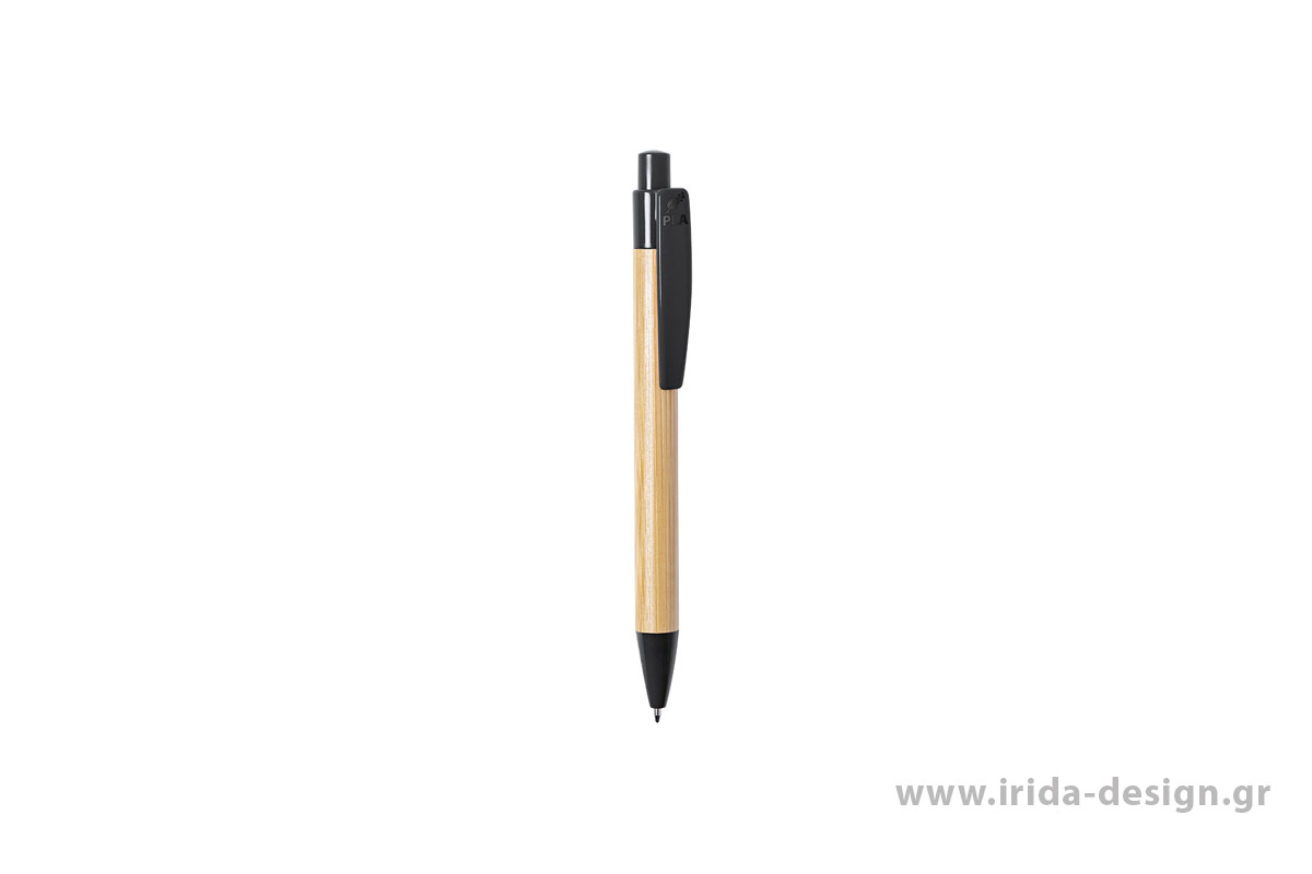 Οικολογικό Στυλό Ball Pen με Κουμπί από Μπαμπού και PLA
