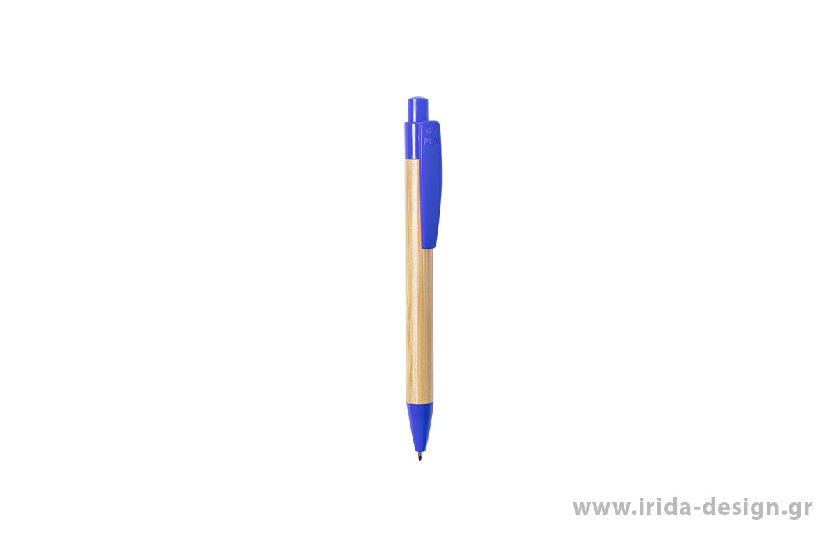 Οικολογικό Στυλό Ball Pen με Κουμπί από Μπαμπού και PLA