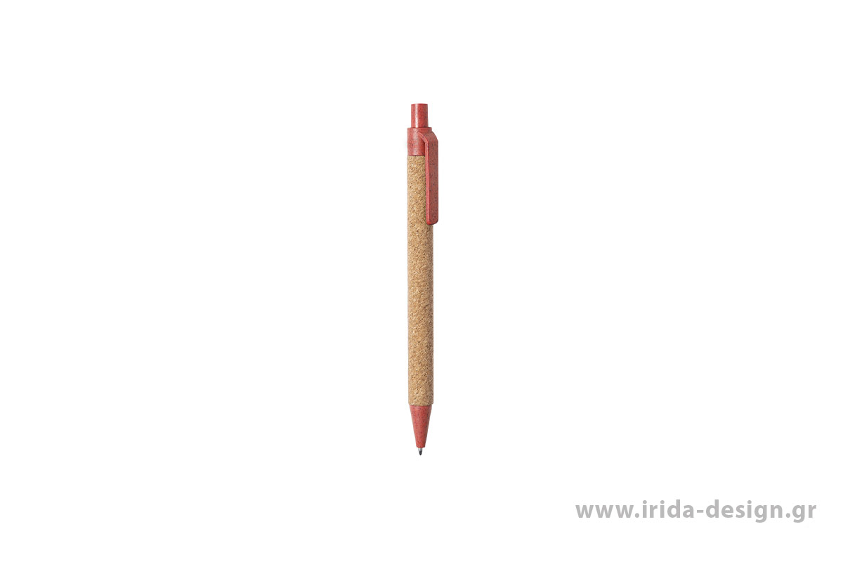 Οικολογικό Στυλό Ball Pen από Φελλό, Άχυρο Σίτου, ABS