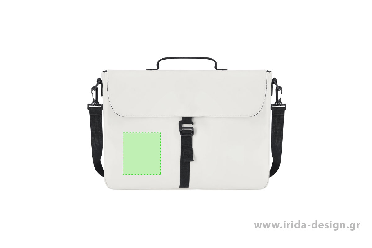 Τσάντα Εγγράφων από Μαλακό PU για Laptop 15" και Αφαιρούμενο Ιμάντα