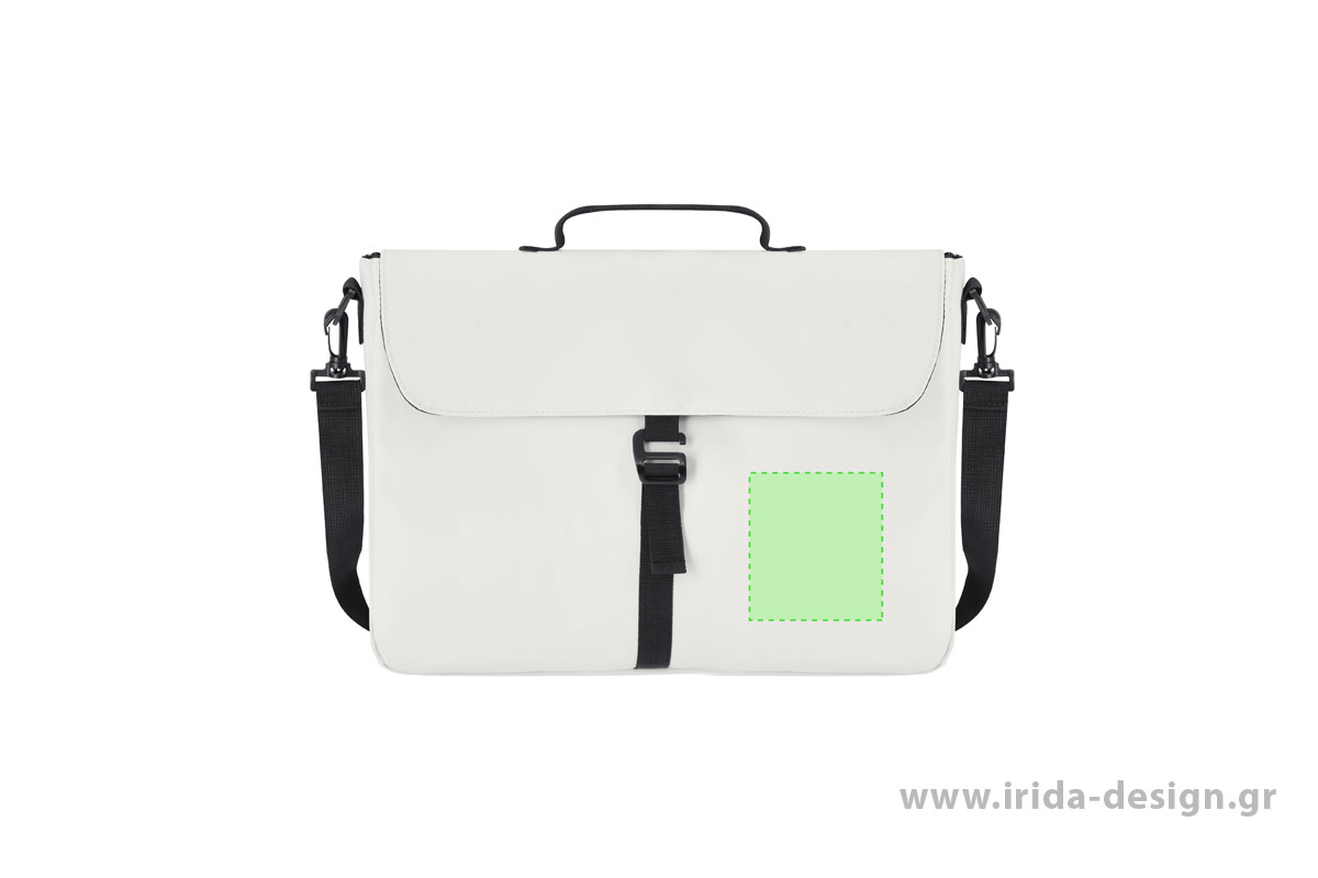 Τσάντα Εγγράφων από Μαλακό PU για Laptop 15" και Αφαιρούμενο Ιμάντα