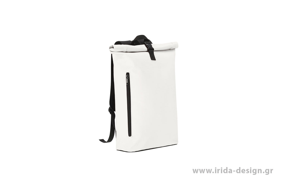 Σακίδιο Πλάτης από Μαλακό PU για Laptop 15" και Κούμπωμα Αγκράφας