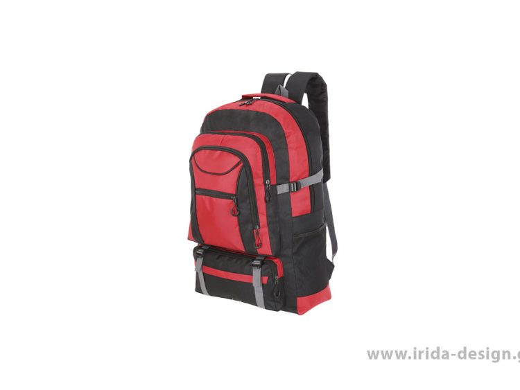 Backpack Πολυεστέρα Πολλαπλών Θηκών με Ενισχυμένη Πλάτη & Ιμάντες