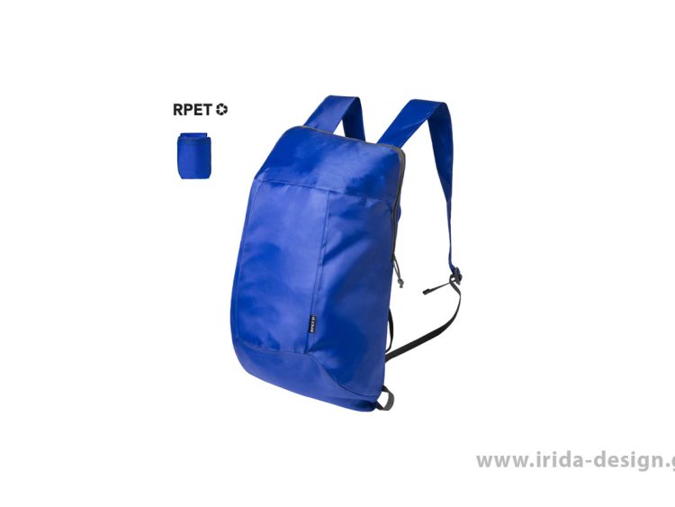 Πτυσσόμενο Backpack RPET με Ρυθμιζόμενους Ιμάντες