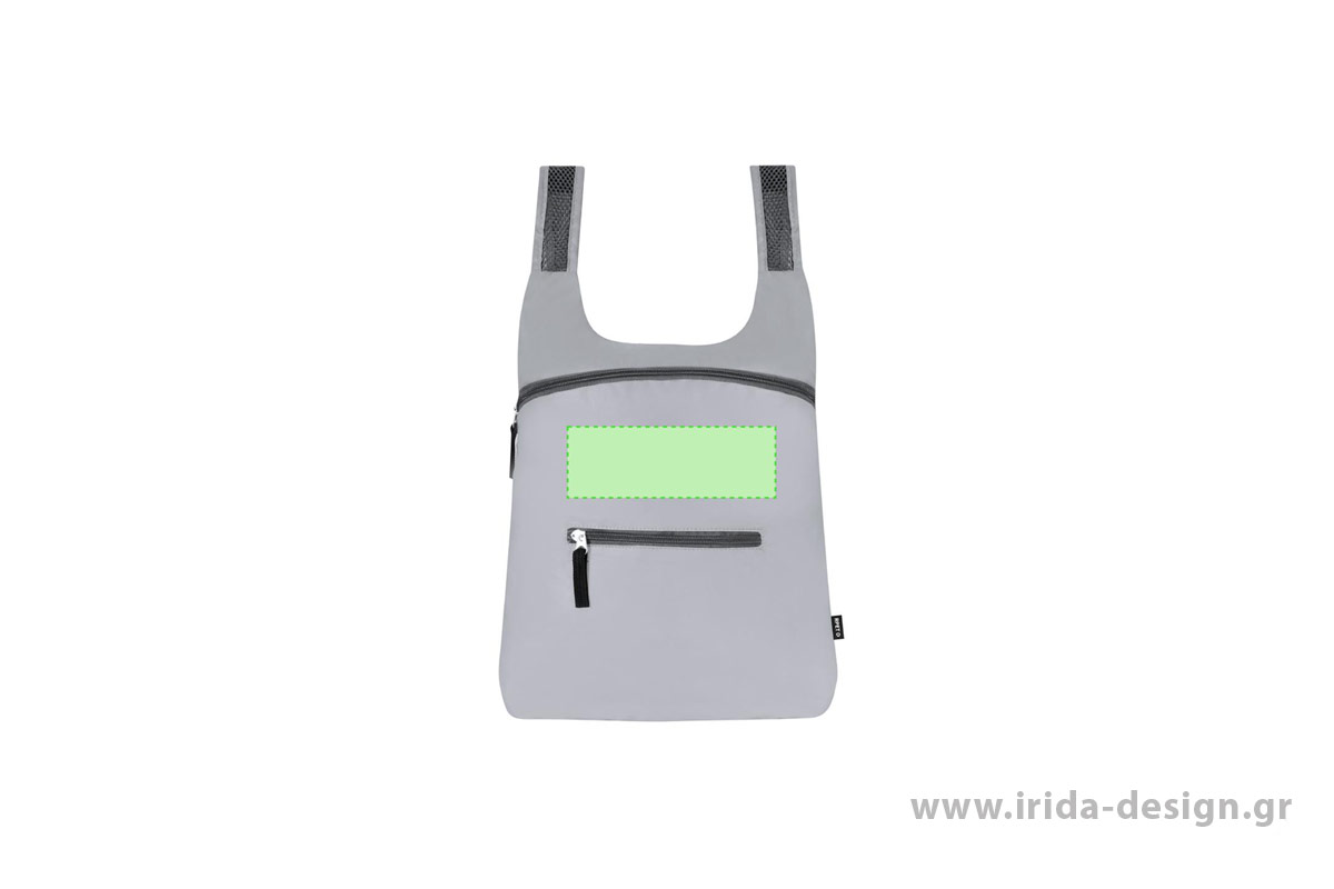 Αναδιπλούμενο Backpack RPET Υψηλής Ανακλαστικότητας με Ρυθμιζόμενους Ιμάντες