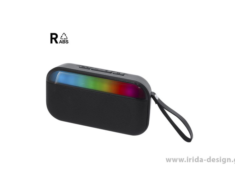 Στερεοφωνικό Ηχείο Bluetooth 5.3 από Ανακυκλωμένο ABS με LED Φωτισμό & USB/Micro SD
