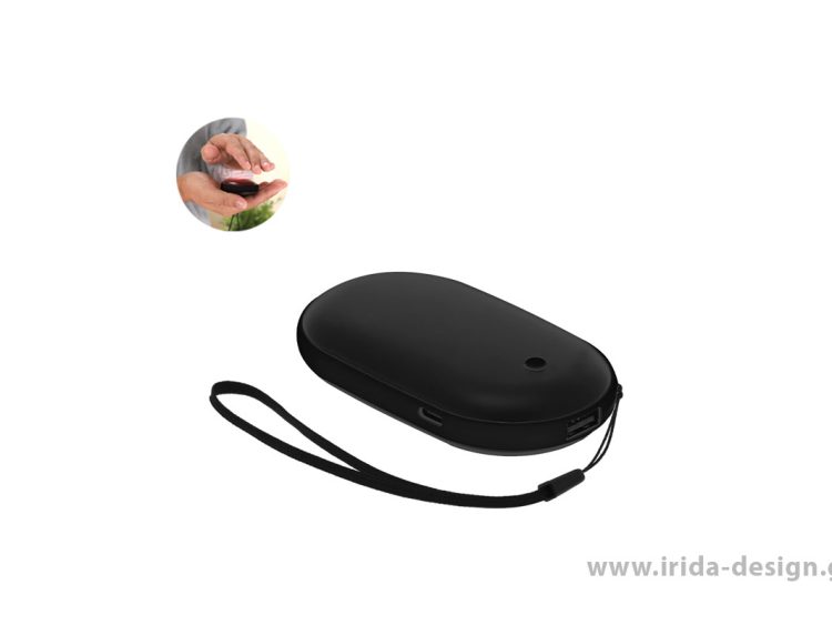 Powerbank 4000mAh με Θερμαντήρα Χεριών σε 3 Βαθμίδες & Θύρες USB & Type C