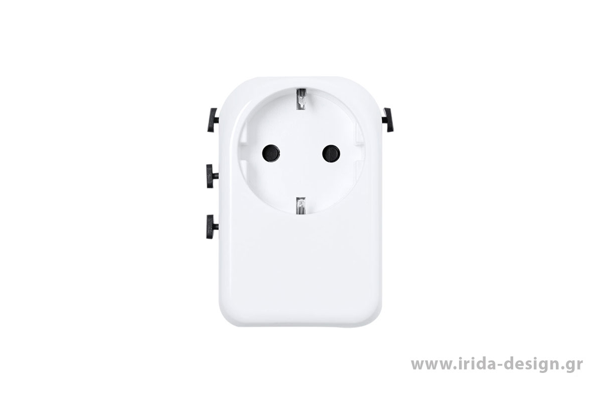 Πολυμορφικός Αντάπτορας Πρίζας με USB & Type C Ιδανικός για Ταξίδια