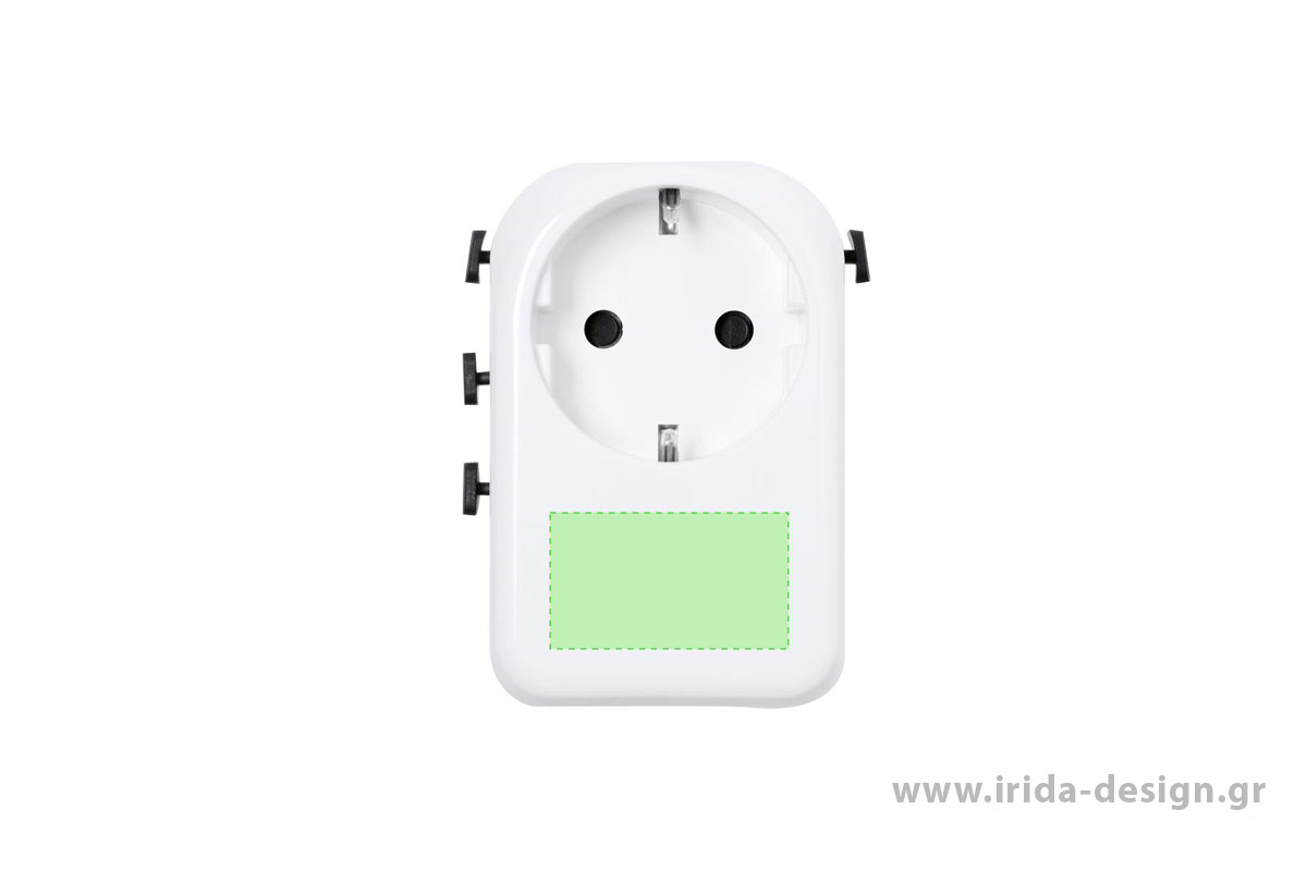 Πολυμορφικός Αντάπτορας Πρίζας με USB & Type C Ιδανικός για Ταξίδια